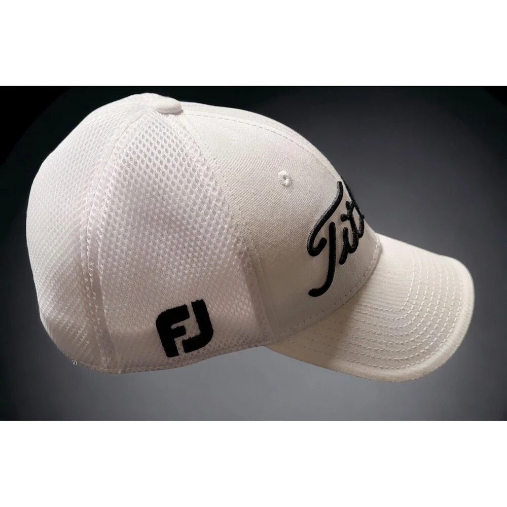 New Era Titleist Footjoy ProV1 FJ White Medium- Large Hat Cap Med/ Lg